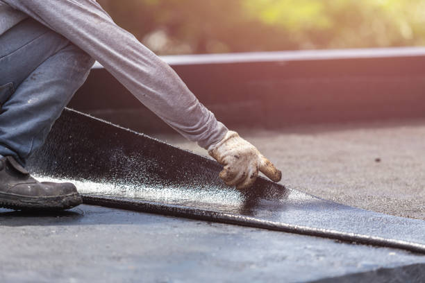 Professional Emergency Waterproofing technician working in Hasbrouck Heights, NJ